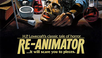 Re-Animator - movie art with logo